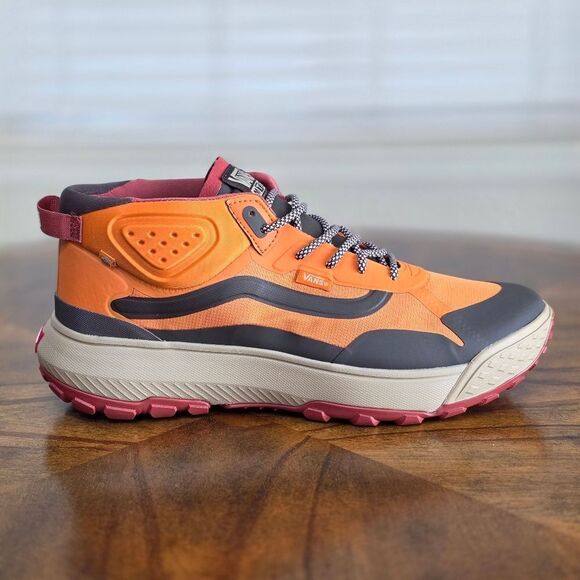 Vans MTE Crosspath Mid Men's Hiking Shoes Marmalade Orange Brown Size 8.5 New LE - Picture 10 of 13